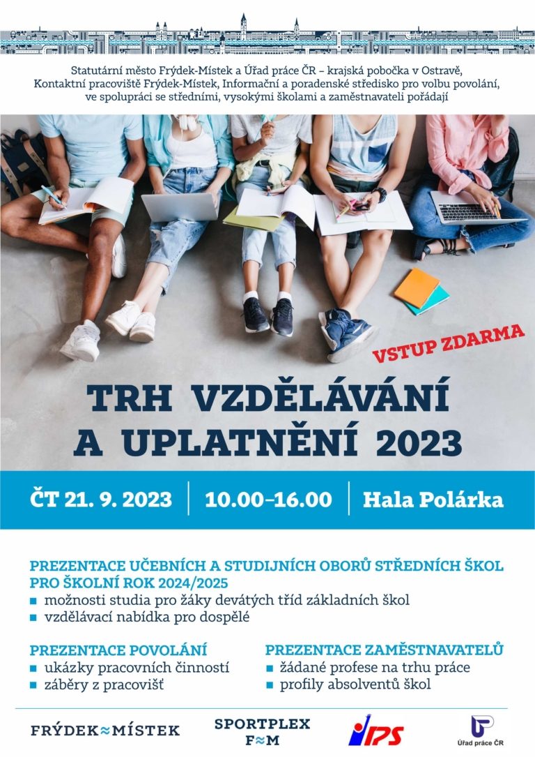 MĚSTO ŠKOLÁKŮM PŘEDSTAVÍ NABÍDKU STŘEDNÍCH ŠKOL