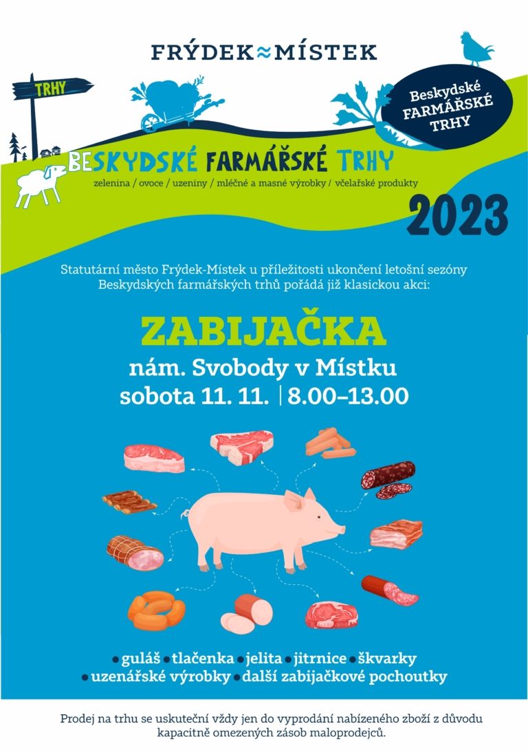 AKTUÁLNĚ: Poslední farmářský trh aneb ZABIJAČKA