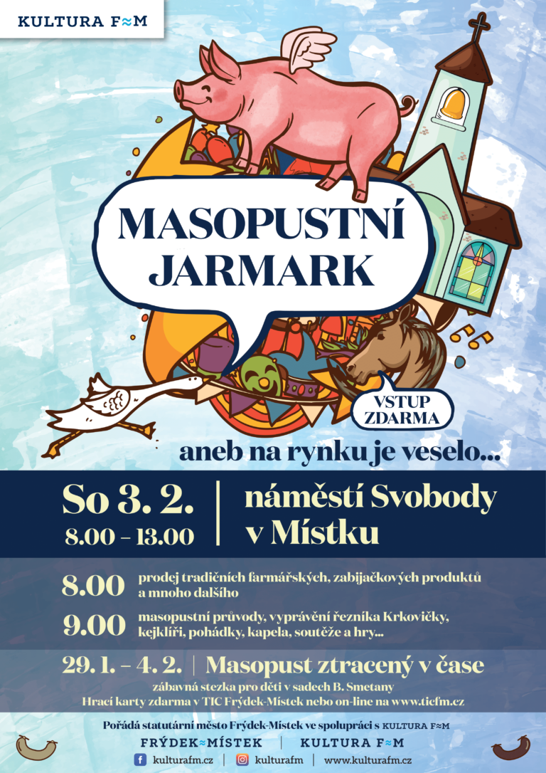 BLÍŽÍ SE MASOPUSTNÍ JARMARK