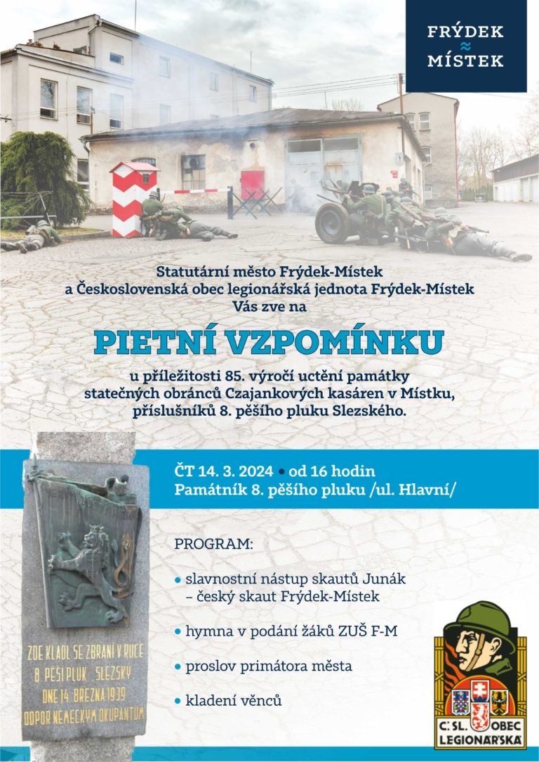 ZVEME NA PIETNÍ AKT A REKONSTRUKCI BOJE O CZAJANKOVA KASÁRNA