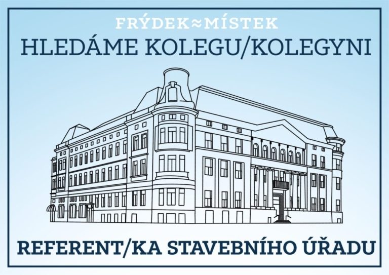 VOLNÉ MÍSTO: HLEDÁME REFERENTA STAVEBNÍHO ÚŘADU