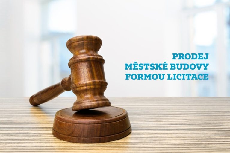 LICITACE: PRODEJ BÝVALÉ SLUŽEBNY MĚSTSKÉ POLICIE