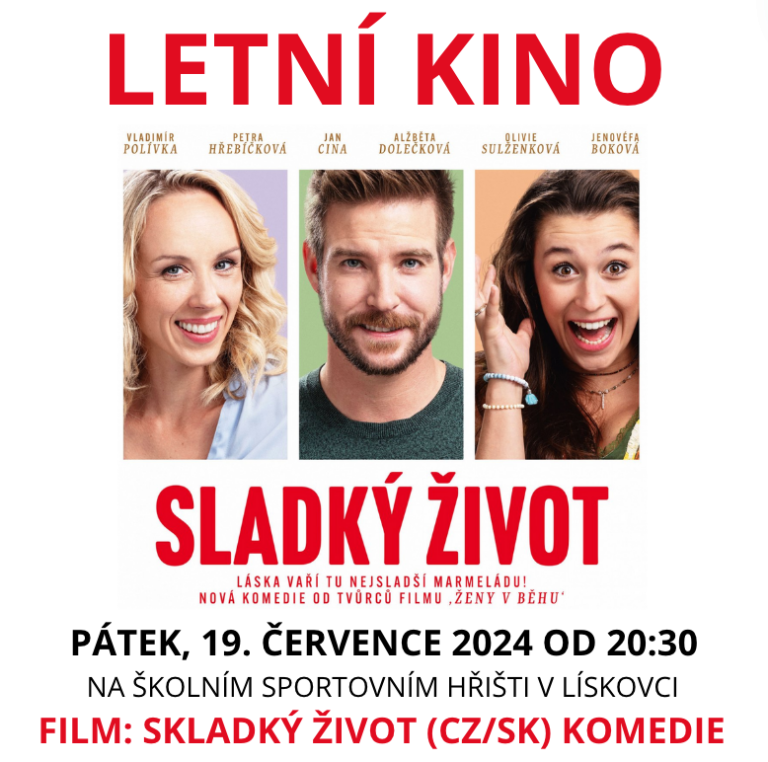 LETNÍ KINO V LÍSKOVCI