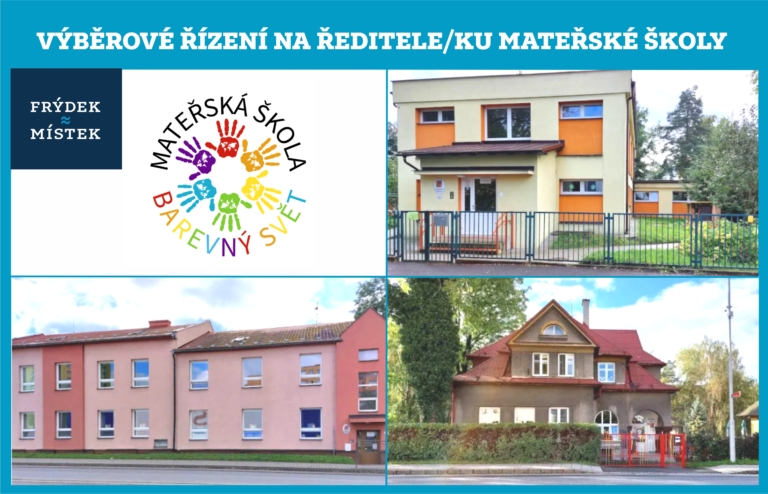 KONKURSNÍ ŘÍZENÍ: ŘEDITEL/KA MŠ BAREVNÝ SVĚT