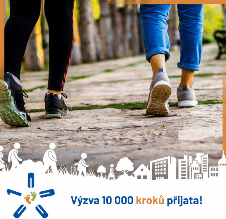 SAMI NEBO V TÝMU. DEJTE CHŮZI ŠANCI A ZAPOJTE SE DO PODZIMNÍ VÝZVY 10 000 KROKŮ