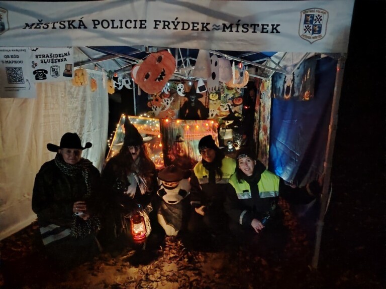STRAŠIDELNÝ LISTOPAD S MĚSTSKOU POLICIÍ FRÝDEK≈MÍSTEK