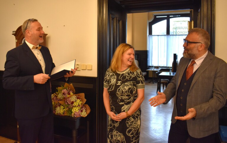 PRIMÁTOR PETR KORČ A NÁMĚSTEK TOMÁŠ PYŠKO PODĚKOVALI PEDAGOGŮM