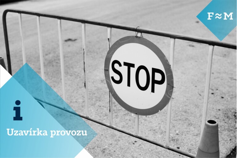 UPOZORNĚNÍ NA UZAVÍRKU: UL. STARÁ RIVIÉRA, CYKLOSTEZKA PODÉL ŘEKY OSTRAVICE