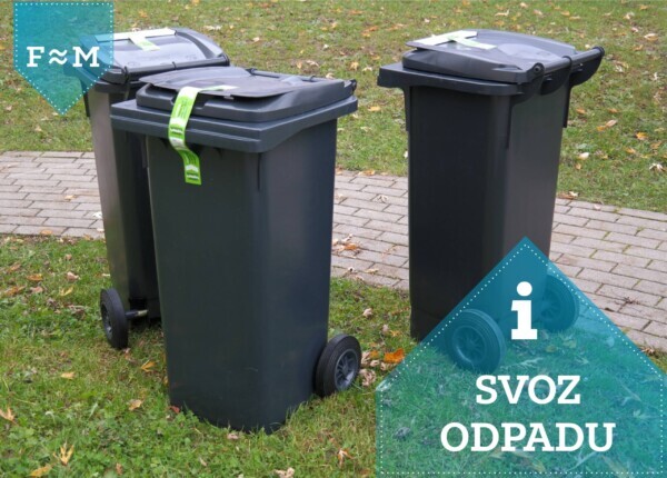 UPOZORNĚNÍ NA DOČASNOU ZMĚNU SVOZU ODPADU – LOKALITA STARÁ RIVIÉRA