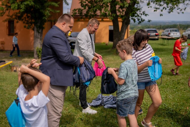 DĚTSKÝ TÁBOR VE VYŠNÍCH LHOTÁCH SE USKUTEČNIL S PODPOROU MĚSTA