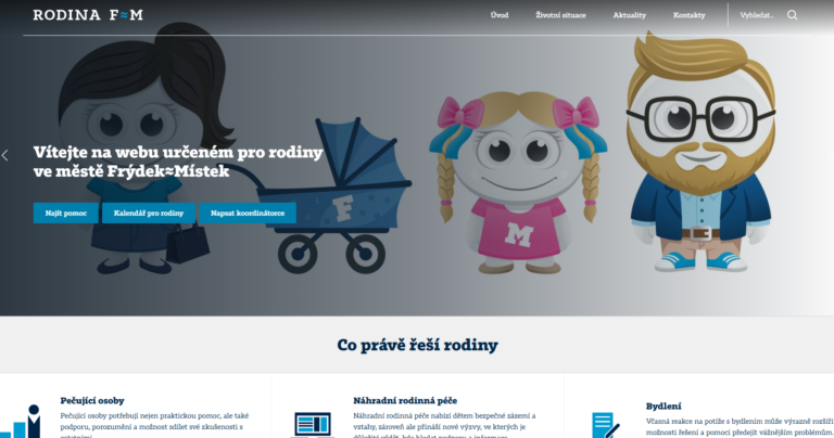 VŠE PRO RODINU NA JEDNOM MÍSTĚ. FRÝDEK-MÍSTEK SPUSTIL NOVÝ WEB RODINA FM